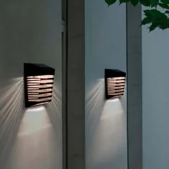Udendørs solcellelampe | Væglampe | IP64 | 4000K (EC20116)