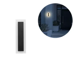 Udendørs Væglampe | 30cm | 3CCT | 1100lm | 10W | WOW | Sort