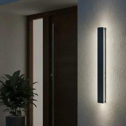 Udendørs væglampe | 60cm | 4000K | 650lm | 12W | MIRANA | Sort