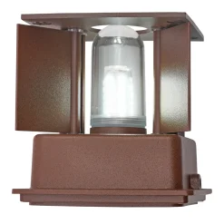 Udendørs Væglampe | Facadelampe | Brun | G9 | IP65 | Up & Down Light