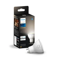 Udendørs Væglampe | Inkl. Philips Hue 1xGu10 | Sort Spotlampe