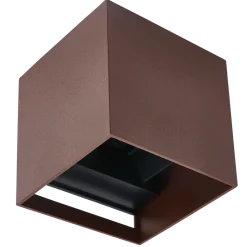 Udendørs Væglampe inkl. Pære | 4-Pak | 3000K | 380lm | 4W | IP65 | Brun
