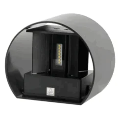 Udendørs væglampe | 2x3W | 3000K | Sort | IP54