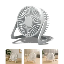 USB Ventilator | Ø15cm | Bord Ventilator | Hvid