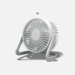 USB Ventilator | Ø15cm | Bord Ventilator | Hvid