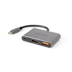 USB-C hub | 3-i-1 | HDMI | USB | USB-C | Plug & play