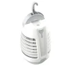UV Myggefanger | 4-Pak | Batteri | 3W | IP44 | Indbygget Lanterne | 70lm | Hvid