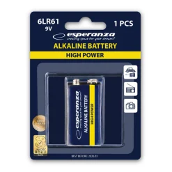 9V batteri | Alkaline Batteri | 6LR61