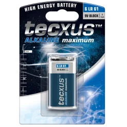 9V Batteri | Tecxus | 1 stk. (23639)