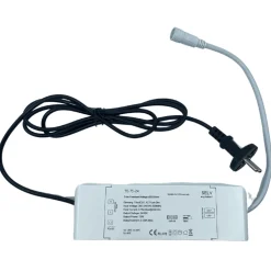 24V LED driver | 1-75W | Triac/Push dæmpbar | AC og DC adapter monteret