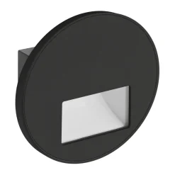 Vægspot | 3CCT | 58lm | 1.2W | WEKTOR C | Sort