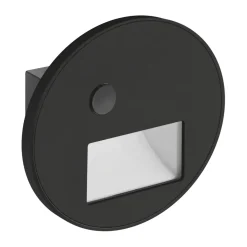 Vægspot | 3CCT | PIR | 58lm | 1.2W | WEKTOR C | Sort