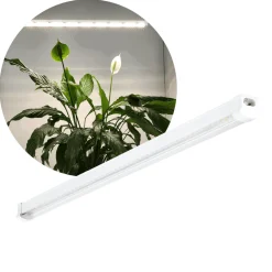 Vækstlys Armatur 60cm | 2 Pak | 33 PPF | 15W | Inkl. strømkabel | GROWLY | Hvid
