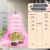 Vækstlys Lampe | Plug n Play | 59 PPF | 40W | Inkl. 5m kabel og beslag | BERLIN | Hvid