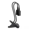 Vækstlys Lampe + Pære | 2-Pak | 10,5 PPF | 9W | 2 Arme | Med Klemme | Sort