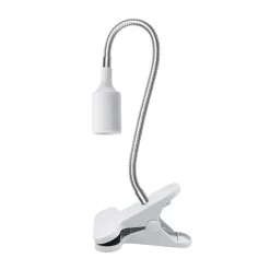Vækstlys Lampe + Pære | 2-Pak | 14,4 PPF | 11W | Med Klemme | Hvid