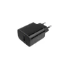 20W oplader | USB A | Mobil oplader | Sort