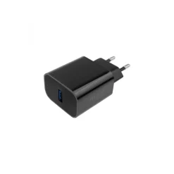 20W oplader | USB A | Mobil oplader | Sort