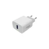 20W oplader | USB A | Mobil oplader | Hvid