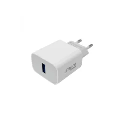 20W oplader | USB A | Mobil oplader | Hvid