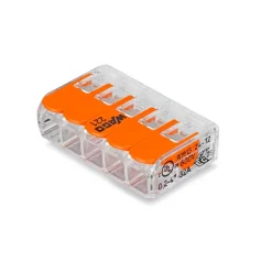 Wago Transparent Samlemuffe 5 x 0,2-4mm2