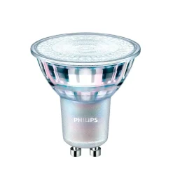 3.7W GU10 | Philips Master | Gu10 LED Spot | 365lm | 3000K | 60° | Dæmpbar