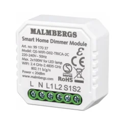 WiFi LED Lysdæmper - 2 udgange