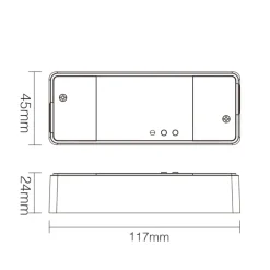WiFi Lysdæmper | 500w | Triac | WiFi+2.4GHz+Push