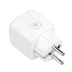 WiFi Stikkontakt med energimåler | Smart Plug | Elmåler til stikkontakt | 16A | Sort