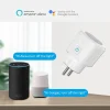 WiFi Stikkontakt med energimåler | Smart Plug | Elmåler til stikkontakt | 16A | Hvid