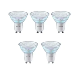 3.7W Philips Master LED Spot GU10 | Dæmpbar | 355lm | 2700K | 5 stk.