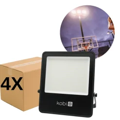 4x LED Projektører | 4000K | 26000lm | 200W | IP65 | ULSAN