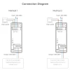 Zigbee Lysdæmper | 500w | Triac | Zigbee 3.0+2.4GHz+Push