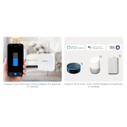 Zigbee Lysdæmper | 500w | Triac | Zigbee 3.0+2.4GHz+Push