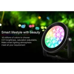 Zigbee Havespot | Philips Hue kompatibel | 9W | RGB + CCT | Zigbee 3.0 + 2.4GHz | FUTC02ZR