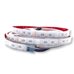 Zigbee SMD LED Strip 24V | 5m | 12/15mm | RGBW | 1080lm/m | 14.4W/m | IP65 | HUE Kompatibel