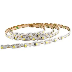 Zig-Zag SMD LED Strip 12V | 5m | 6mm | 4000K | 1200lm/m | 12W/m | IP20