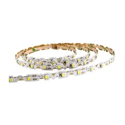 Zig-Zag SMD LED Strip 12V | 5m | 6mm | 3000K | 1200lm/m | 12W/m | IP20